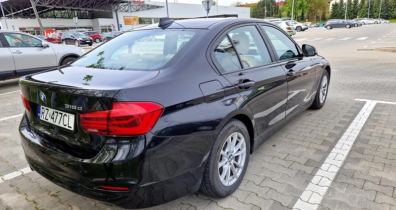 BMW Seria 3 cena 58800 przebieg: 192000, rok produkcji 2016 z Rzeszów małe 781